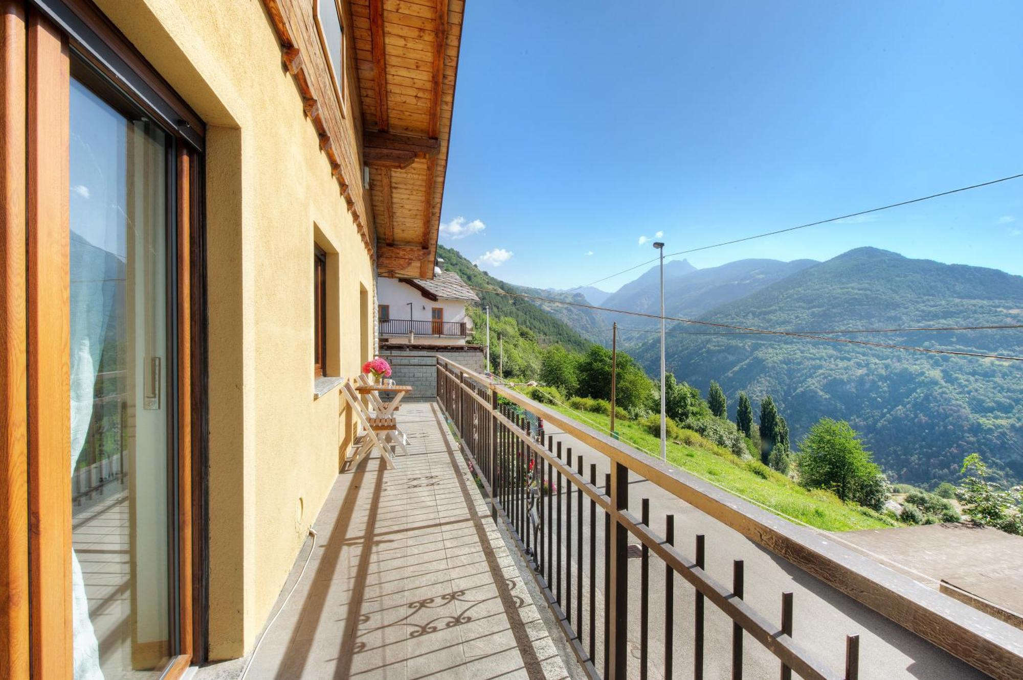 Ferienwohnung Il Piccolo Nido Aosta Exterior foto