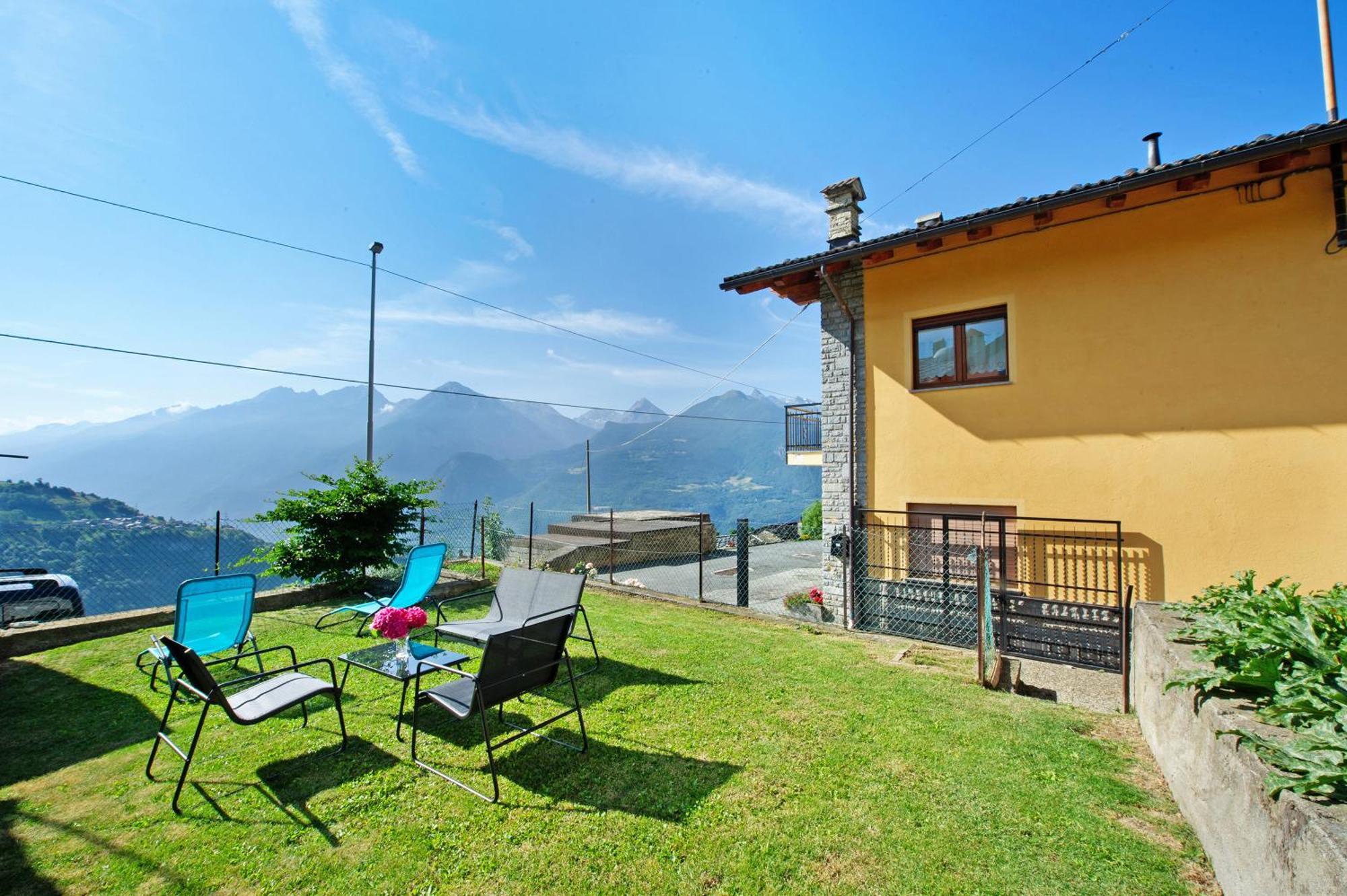 Ferienwohnung Il Piccolo Nido Aosta Exterior foto